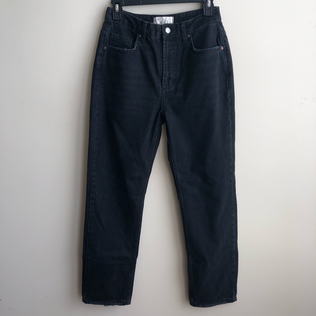 Nwot Black We The Free Straight Leg Jean